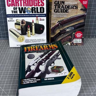 (3) Fire Arm Books 