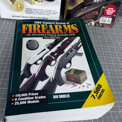 (3) Fire Arm Books 