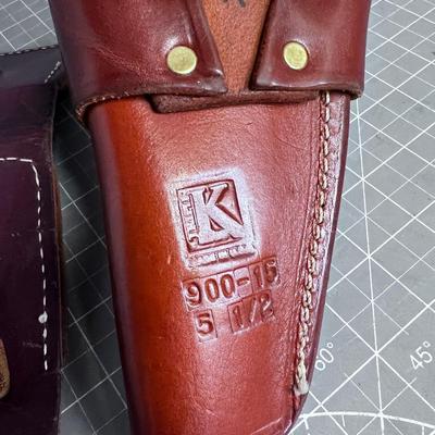Leather Holster and Shell Holder