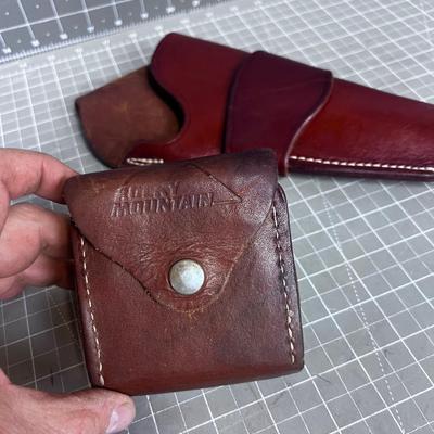 Leather Holster and Shell Holder