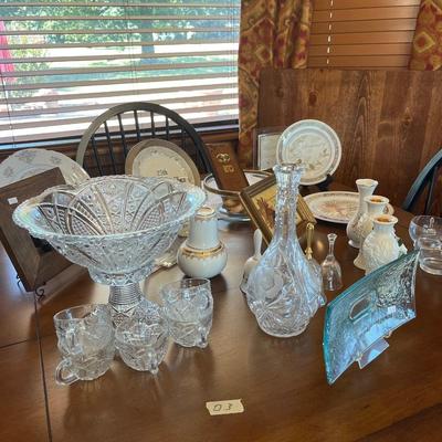 Punch Bowls & Cups, 50th & 25th Anniversary Decor