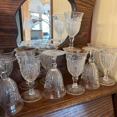 Fostoria, Martini Glasses, Wine Goblets