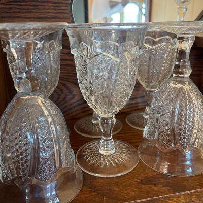 Fostoria, Martini Glasses, Wine Goblets