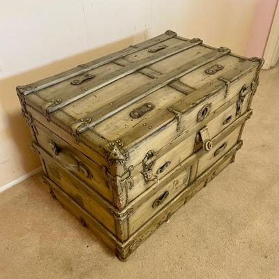 Antique Steamer Trunk