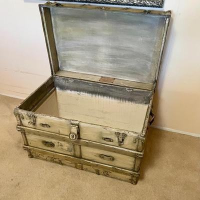 Antique Steamer Trunk