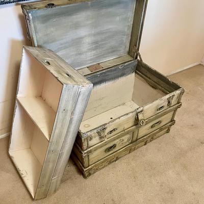 Antique Steamer Trunk