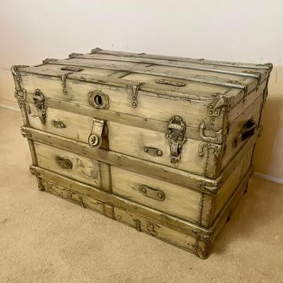 Antique Steamer Trunk