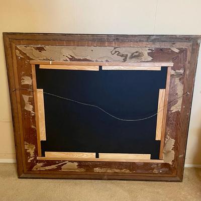 Vintage Ornate Framed Wall Mirror