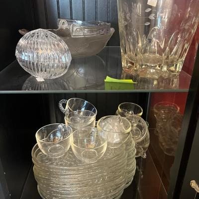 Snack Sets with cup and Salad plates with bowls