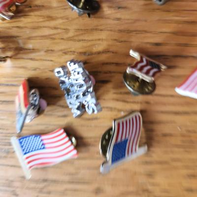 Box of Flag Pins
