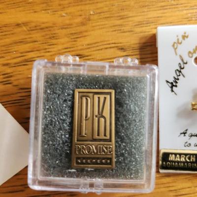 Collection of Religious Lapel Pins & More