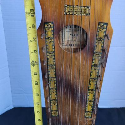 Marxochimee Violin uke 1930’s-1940’s Manufacturers paint- with Finger Picks