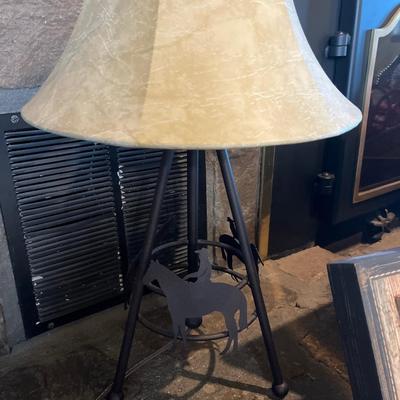 Cowboy lamp, Boot decor , mirrors, State of Okla