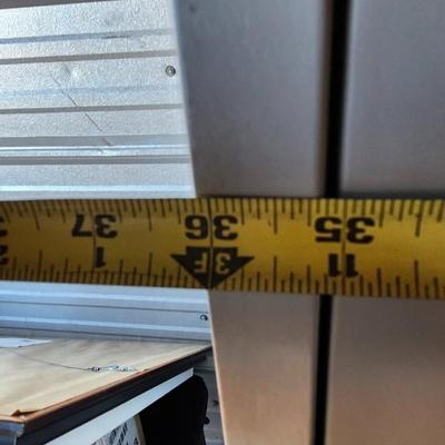 Large Metal Cabinet w/Latch 72"H x 36"W x 18"D