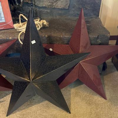 Cowboy Decor, Stars, Bookends, horseshoe art