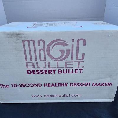New in box Magic Bullet Dessert Bullet DBR-0101 Blender - White