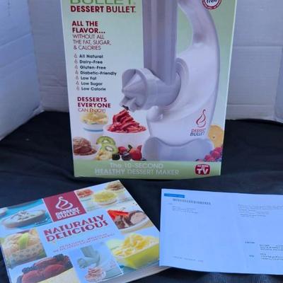 New in box Magic Bullet Dessert Bullet DBR-0101 Blender - White