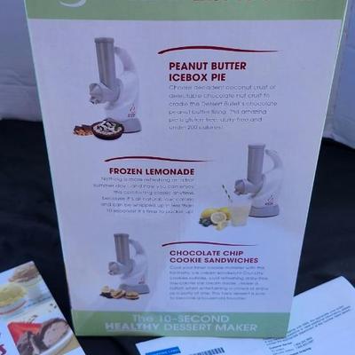New in box Magic Bullet Dessert Bullet DBR-0101 Blender - White