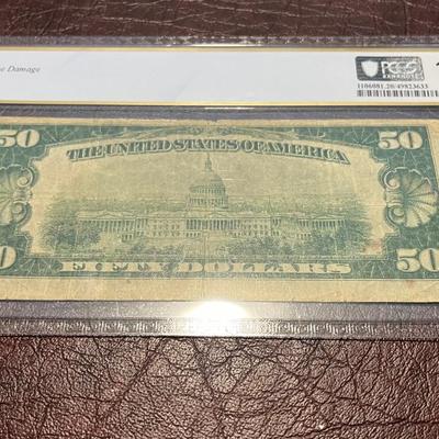 1929 $50 Federal Reserve Note Cleveland VF20