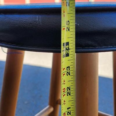 Two Wooden bar stools