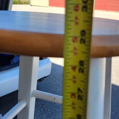 Two Wooden bar stools