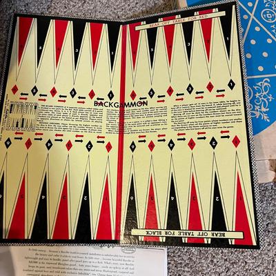Vintage Board Games, Playing Cards - Monopoly, Scrabble, Flinch