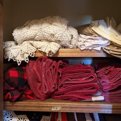 Linens, towels and quilts