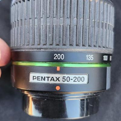 Two Pentax SMC DA-L 50-200mm f/4-5.6 ED and 5.8 55-300 Lens