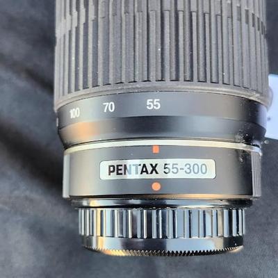 Two Pentax SMC DA-L 50-200mm f/4-5.6 ED and 5.8 55-300 Lens
