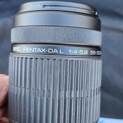 Two Pentax SMC DA-L 50-200mm f/4-5.6 ED and 5.8 55-300 Lens