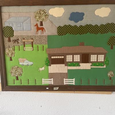 Quilted family picture