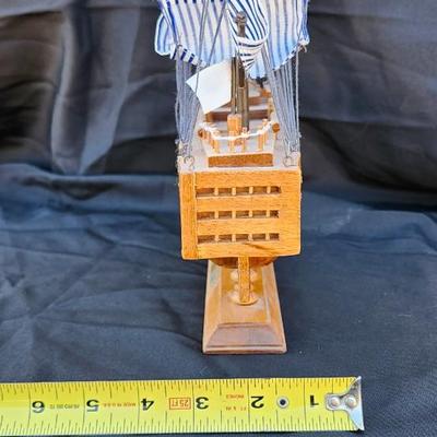 Wooden Ship HMS VICTORY Model Sailboat Clipper Boat Nautical Sailing Ocean Sea