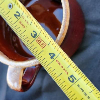 Vintage Brown Drip Glaze Stoneware lot