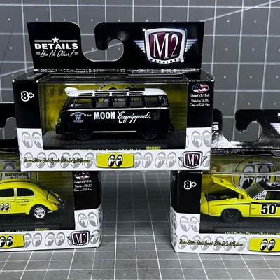 3 New Die Cast Cars, New in the Package