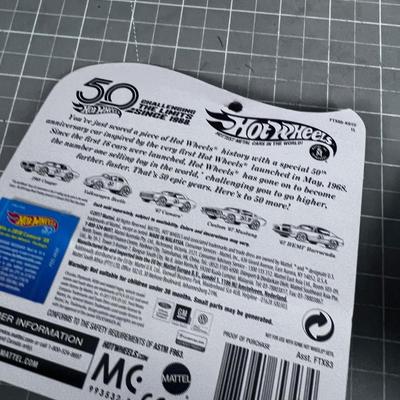 4 Hot Wheels 50th Anniversary NEW on the Card