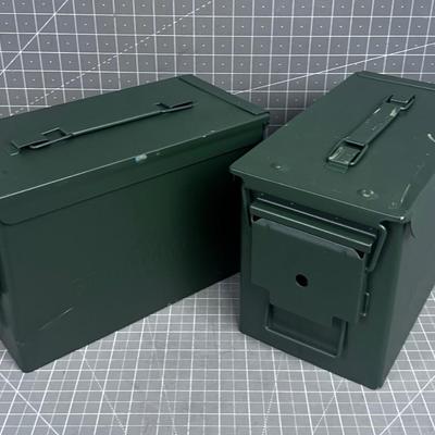 (2) New 50 Ammo Cans 