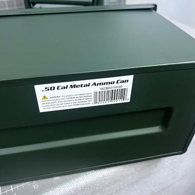 (2) New 50 Ammo Cans 