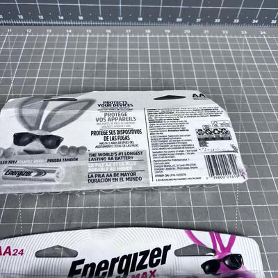 3 Packs of AA Batteries