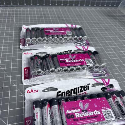 3 Packs of AA Batteries