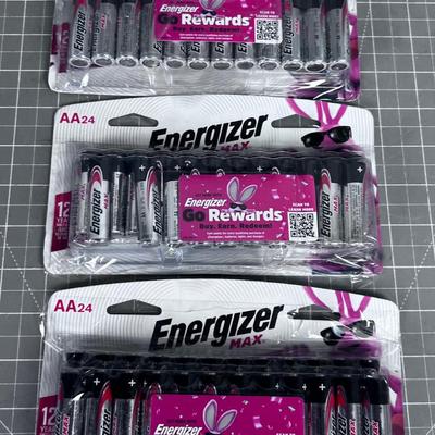 3 Packs of AA Batteries