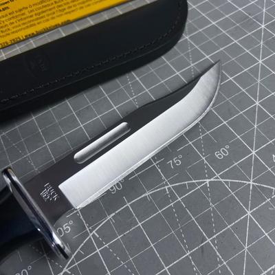 Beautiful BUCK Sheath Knife Fixed Blade 
