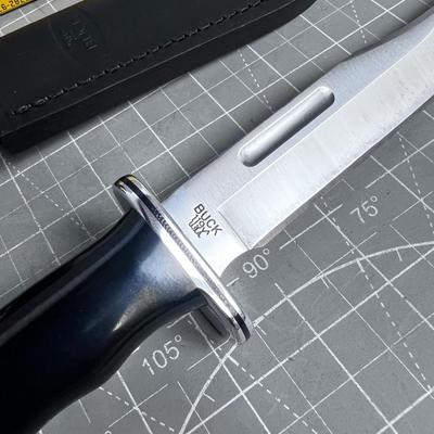 Beautiful BUCK Sheath Knife Fixed Blade 