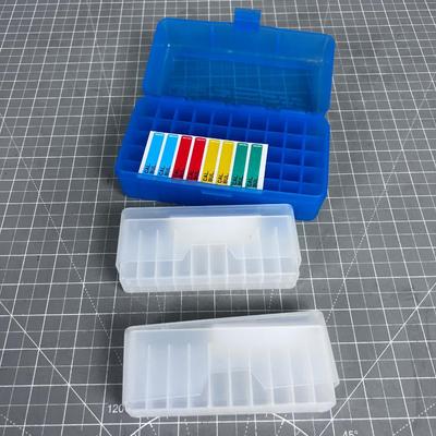 3 New Plastic Ammo Boxes