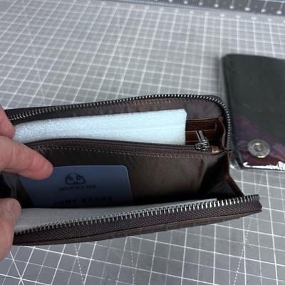 2 Wallets; Alligator & Remington, NEW 