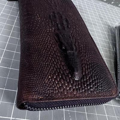 2 Wallets; Alligator & Remington, NEW 