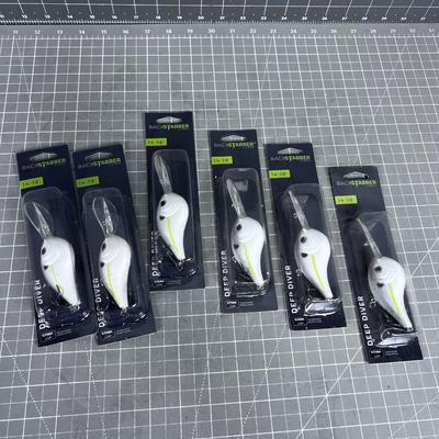 Back Stabber Deep Diver Fishing LURES 