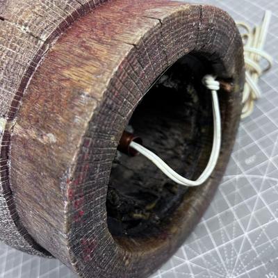 Rustic LAMP Made from a Wagon Wheel Hub m(Amazing and Creative)