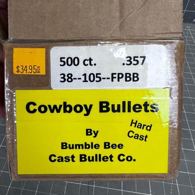 357  105-Grain Cast Lead Bullets
