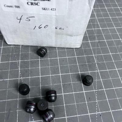 105  60-Grain Cast Lead Bullets 