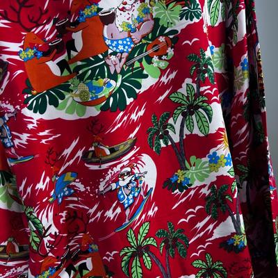 (2) 3XL  HAWAIIAN Button Down Long Sleeve Shirts 